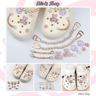 Set bộ giả kim nhiều kiểu sang đẹp dành cho dép- Đã Sẵn Nút Chốt