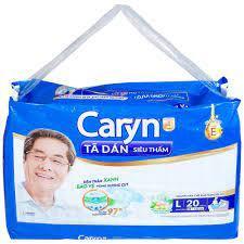 Tã dán người lớn Caryn siêu thấm size L20, vòng hông 68 x 122cm