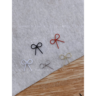 charm nơ thắt xinh xắn