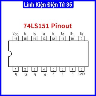 Linh kiện 74LS151 DIP-16 cao cấp