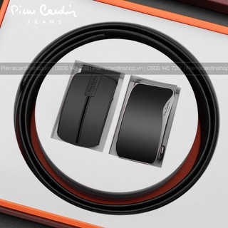 Bộ 2 mặt thăt lưng nam pierre cardin pc020