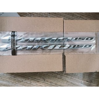 Bộ tem chữ nổi Vario 150 màu crôm bóng đời 2019 đến 2023 nhập thái