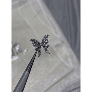 charm bướm mini đính móng