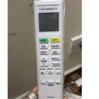 Remote máy lạnh daikin r32 - remote máy lạnh daikin dùng ga r32 mới - điều khiển điều hòa daikin ga 32,bảo hành đổi mới
