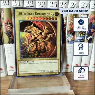 Thẻ bài Yugioh chính hãng The Winged Dragon of Ra – Ultra Rare
