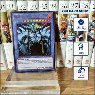 Thẻ bài Yugioh chính hãng  Obelisk The Tormentor – Ultra Rare