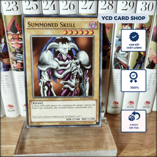 Thẻ bài yugioh chính hãng  Summoned Skull (Triệu hồi Demon)  - Common