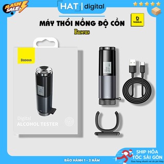 Máy thổi nồng độ cồn baseus | máy đo nồng độ cồn baseus digital alcohol tester kiểm soát hơi thở độ chính xác cao