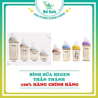 Shop bố ken bình sữa hegen ppsu cổ màu mới 150ml/240ml/330ml