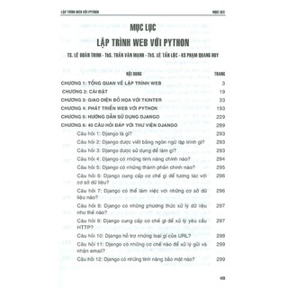 Sách - Lập Trình Web Với Python - STK