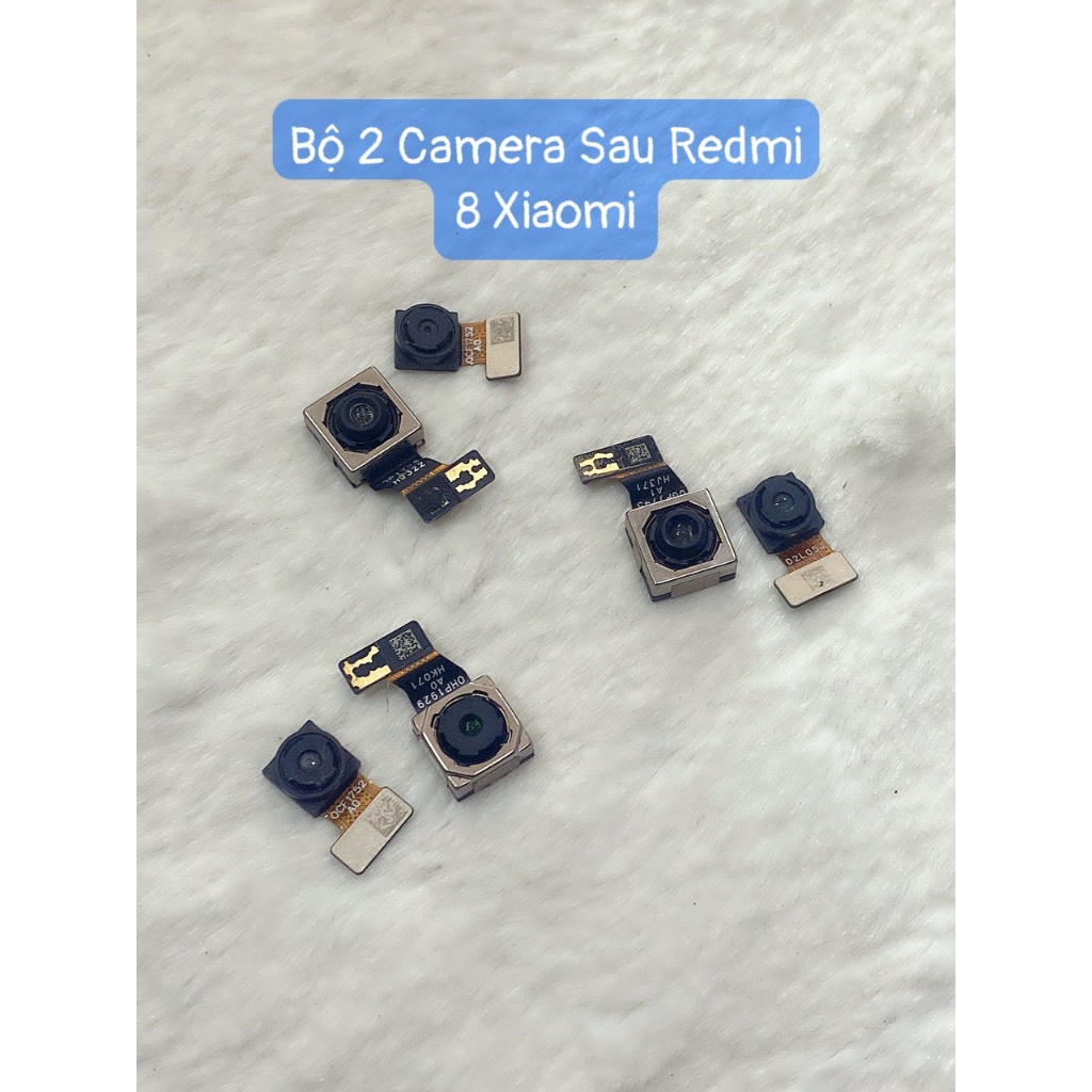 Bộ 2 Sau Camera Redmi 8- Xiaomi (zin bóc máy)