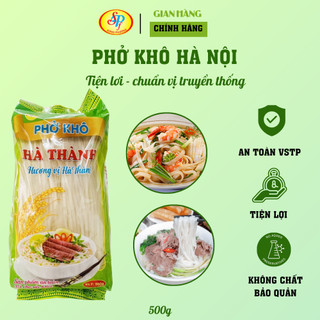 Phở khô Song Phương Food phở khô Hà Thành -Hàng xuất khẩu Nhật- dai giòn không nát 100% nguyên chất từ gạo sạch -300g
