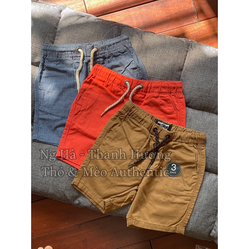 [Next Authentic] Quần đùi thô cạp chun Bé trai