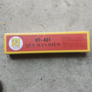 [1 thùng 20kg giao hỏa tốc] Que hàn sắt Kim Tín KT-421 (2.5mm)