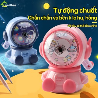 Đồ chuốt bút chì MILADA tự động hình Kuromi xoay tay,dụng cụ gọt bút chì chuyên dụng phi hành gia