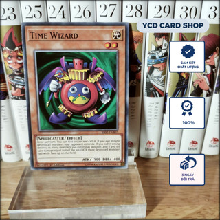 Thẻ bài yugioh chính hãng Time Wizard – Common