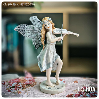 Bình hoa cô gái - Bình Gốm nhập khẩu