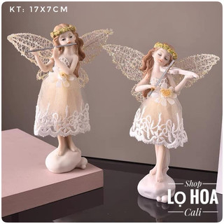Bình hoa cô gái - Bình Gốm nhập khẩu