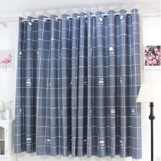 RIDO Rèm Cửa Có Móc Treo Sẵn Ngăn Phòng Che Nắng, Decor Trang Trí