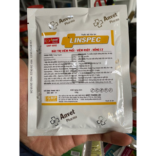LINSPEC Anvet - viêm ruột, hồng lỵ, viêm phổi gà đá, gia súc, gia cầm