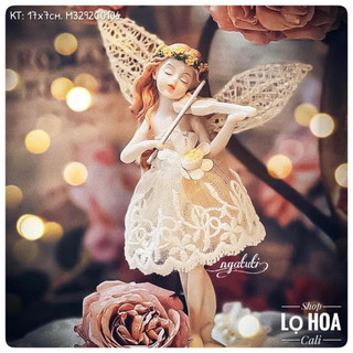 Bình hoa cô gái - Bình Gốm nhập khẩu