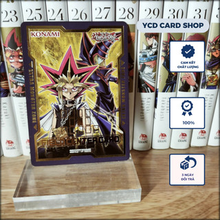 Thẻ bài yugioh chính hãng  YUGI & DARK MAGICIAN -FIELD CENTER CARD