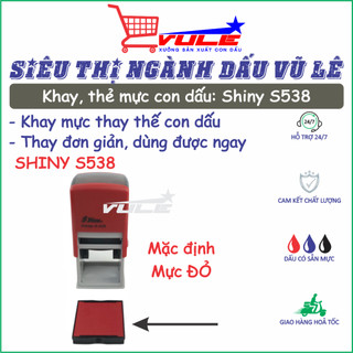 Khay mực, thẻ mực dùng cho dấu Shiny S538