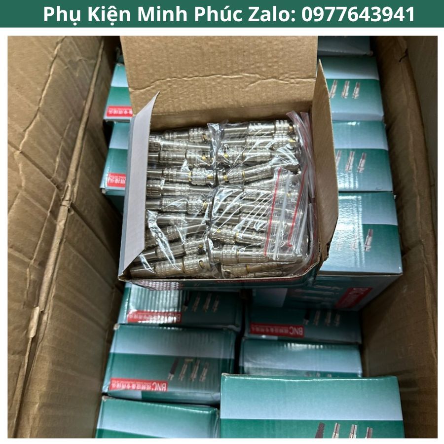 hộp 100 Jac BNC lò xo loại tốt