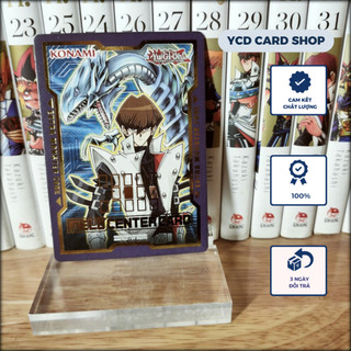 Thẻ bài yugioh chính hãng KAIBA & BLUE-EYES WHITE DRAGON -FIELD CENTER CARD