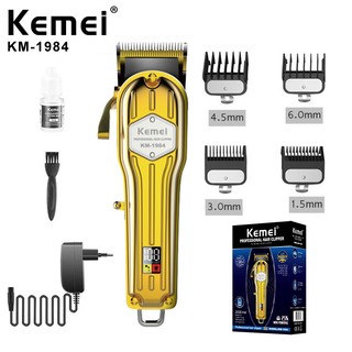 Tông đơ cắt tóc Kemei km-1984 km-1983 chuyên dùng fade tóc và cắt lược