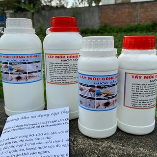 Combo Nước Tẩy mốc quần áo Màu, tẩy trắng quần áo, Không Mất Màu