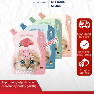 Sup thưởng nắp vặn cho mèo Sunny Buddy gói 90g