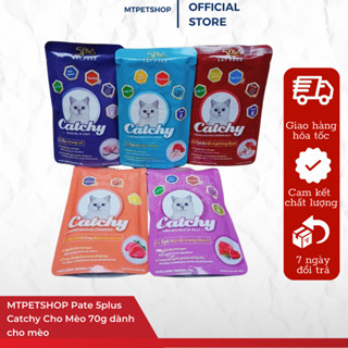 MTPETSHOP Pate 5plus Catchy Cho Mèo 70g dành cho mèo