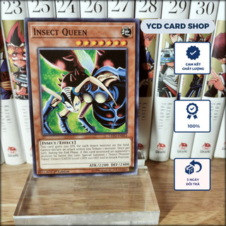 Thẻ Bài Yugioh Chính Hãng Insect Queen – Common