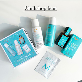Set 4 món dưỡng tóc, gội - xả, kem dưỡng tay Moroccanoil - Sephora