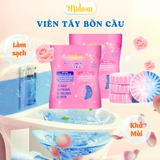 Viên Thả Bồn Cầu Midosu Khử Khuẩn Đánh Bay Mùi Hôi Sạch Mảng Bám