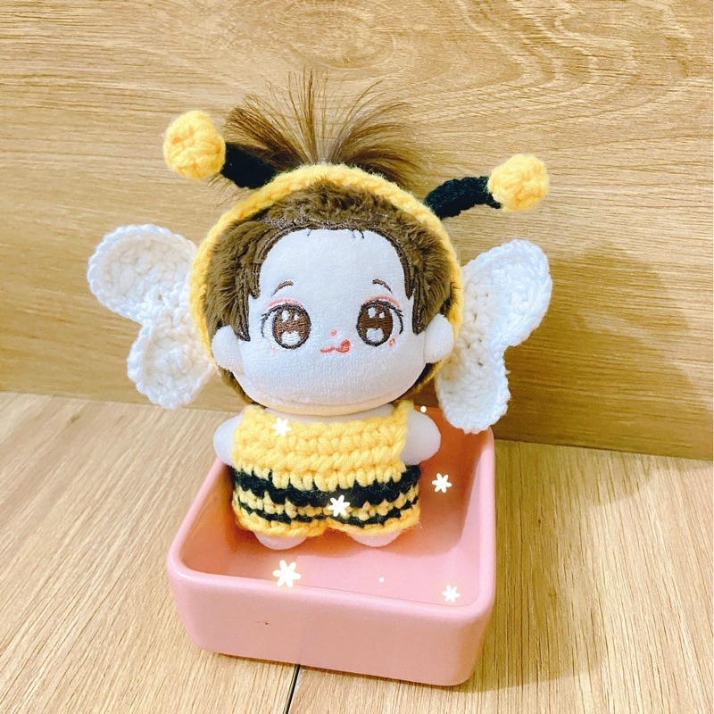 outfit doll 10cm bộ ong vàng (chỉ quần áo không bao gồm doll)