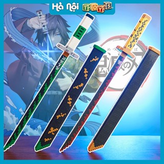  Đồ Chơi Lắp Ráp Mô Hình LINKGO Kiếm Katana Inosuke Tanjiro Hà Trụ Muichiro Trong Kimetsu No Yaiba Với 900+ PCS 