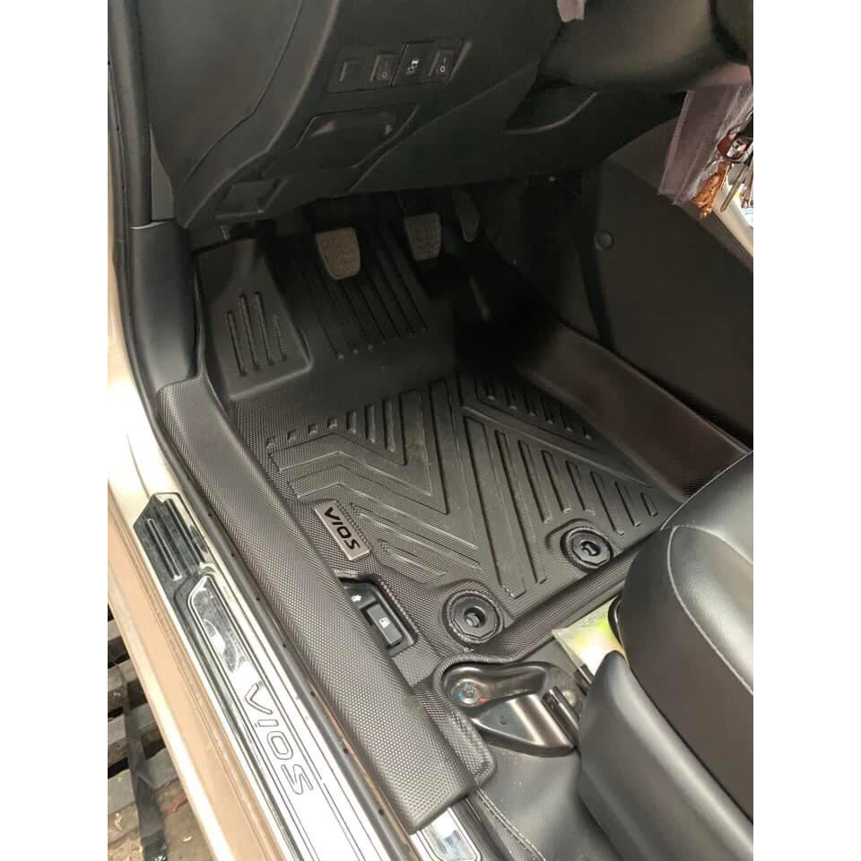 Thảm sàn nhựa 5D tràn viền Toyota Vios 2014-2023*MỚI 100%*