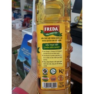 Dầu ăn, Dầu Đậu Nành  Freda 1L