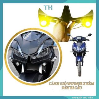 Cánh gió winner x tích hợp đèn trợ sáng led bi cầu mini gắn cho xe Winner X V2 V3 Chính Hãng Universe