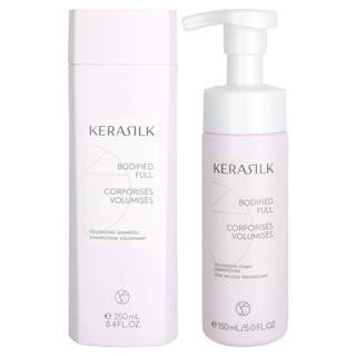 Dầu gội tăng phồng và dầu xả dạng bọt Goldwell Kerasilk Volumizing 250ml/150ml