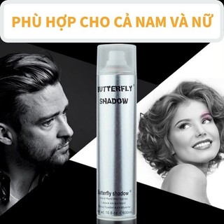 Gôm Xịt Tóc nam-nữ Butterfly Shadow 150ml-320ml-600ml
