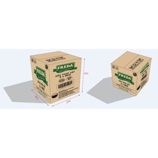 sản phẩm đóng gói dầu freda 9kg