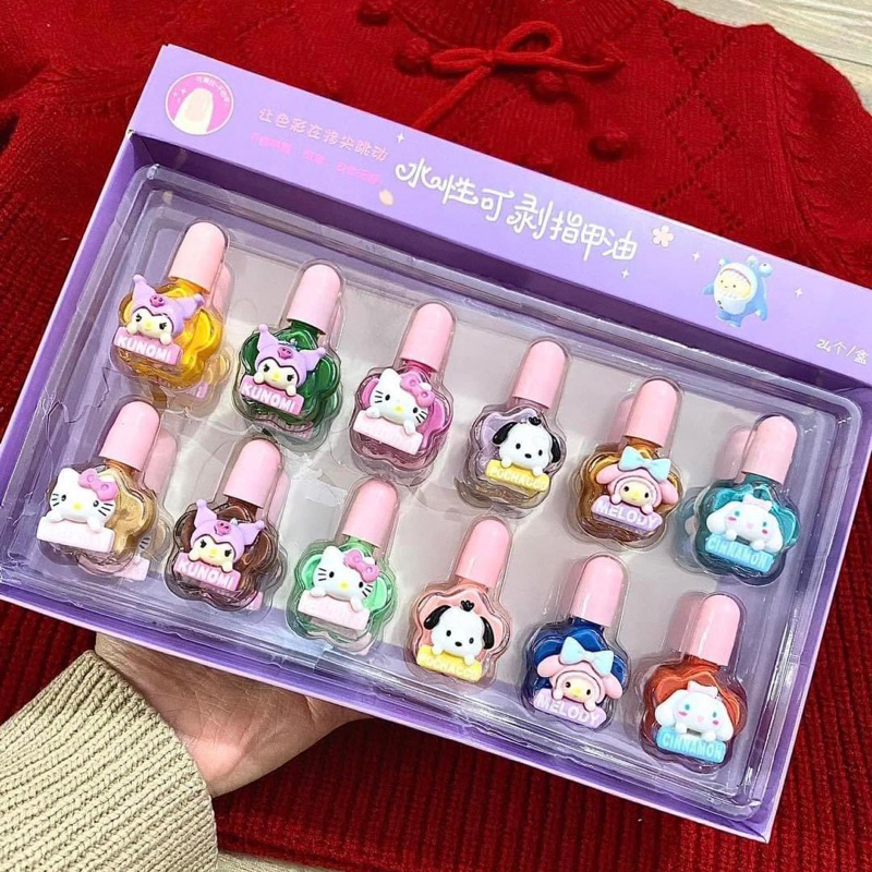 Bộ Sơn Móng Tay Cho Bé Xuất Hàn