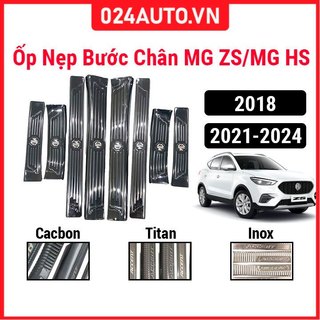 Bộ 8 nẹp bước chân trong ngoài inox MG ZS