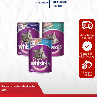 Pate cho mèo whiskas lon 400