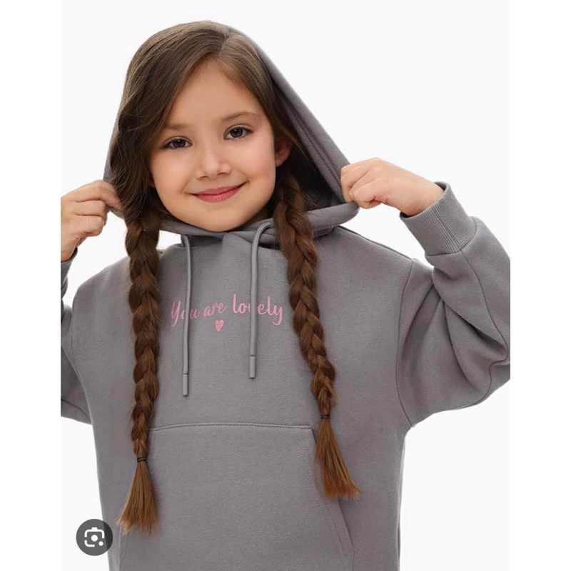 Áo nỉ hoodie bé gái xuất khẩu