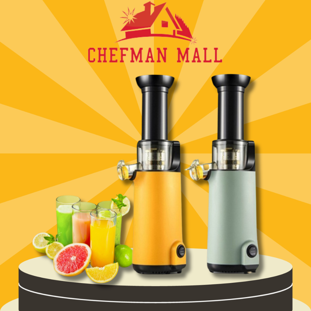 Máy ép chậm Chefman/Nineshield chính hãng ép kiệt bã hoa quả rau củ bảo hành 12 tháng