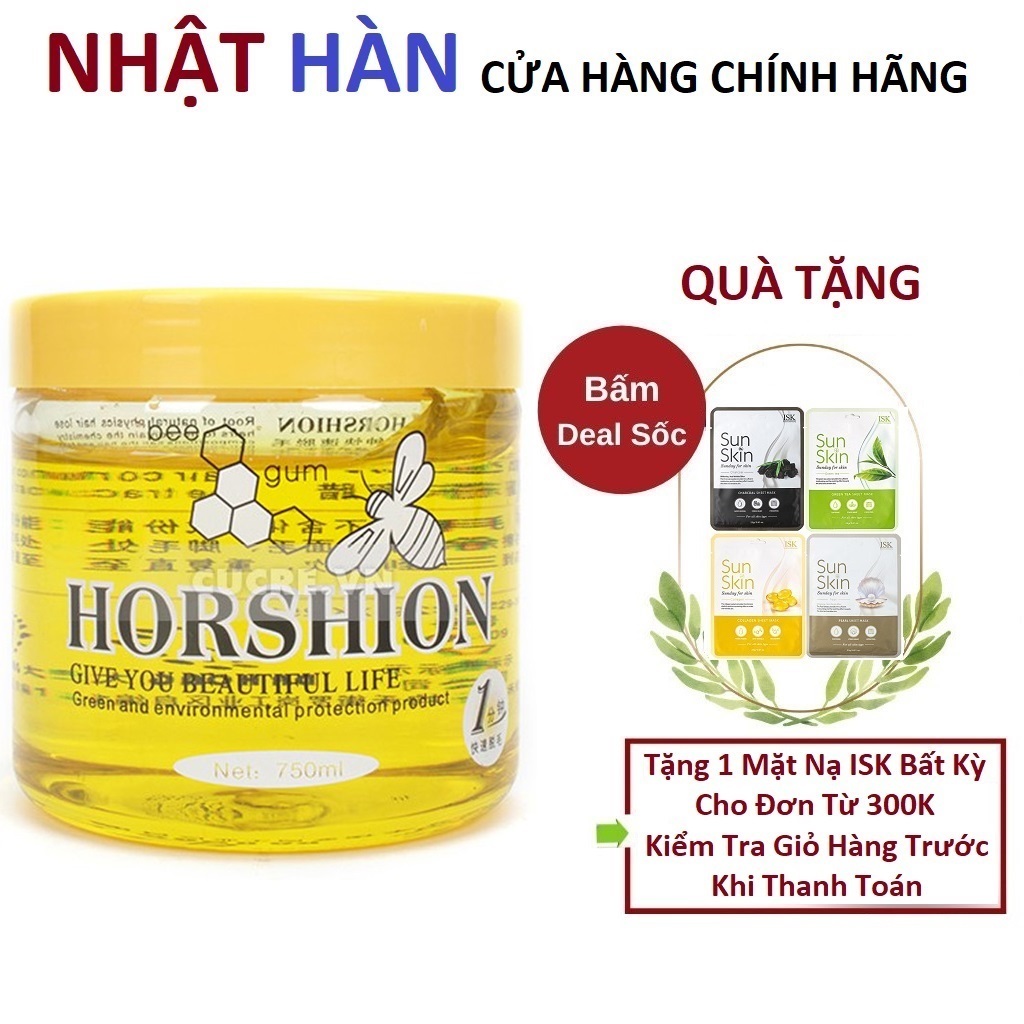 Sáp Lạnh Wax Lông Horshion 750ml